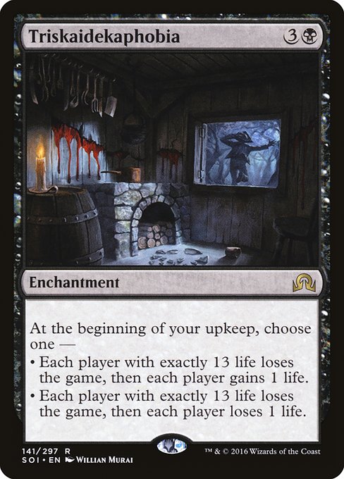 Triskaidekaphobia from Shadows over Innistrad