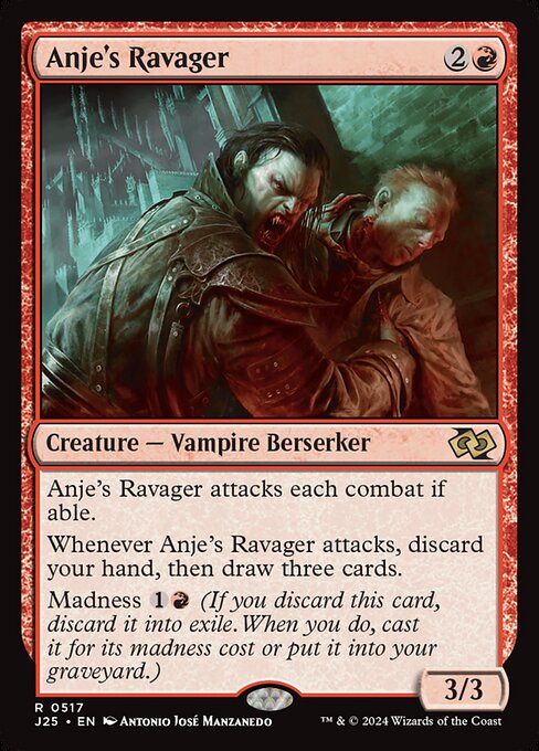 Anje's Ravager highlighted card art