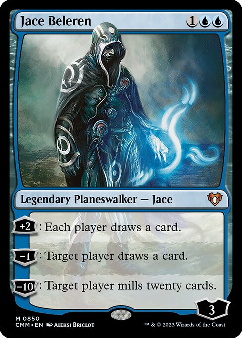 Jace Beleren from Commander Masters