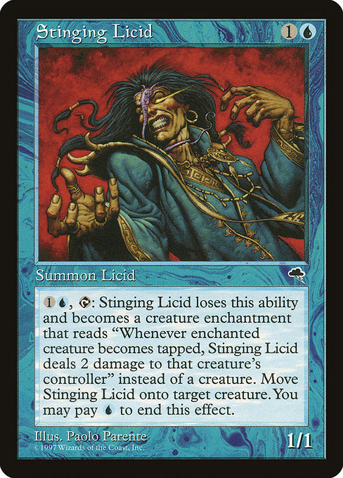 Stinging Licid highlighted card art
