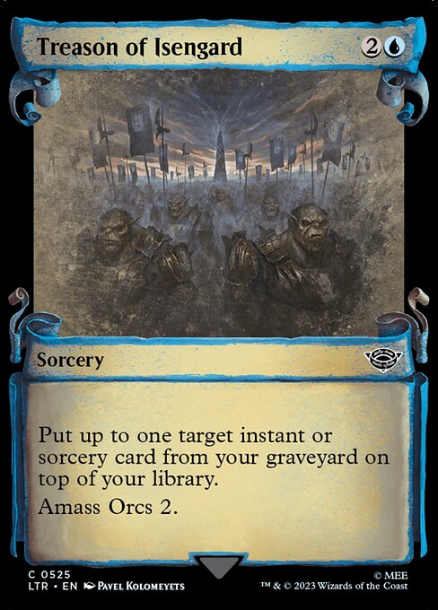 Treason of Isengard highlighted card art
