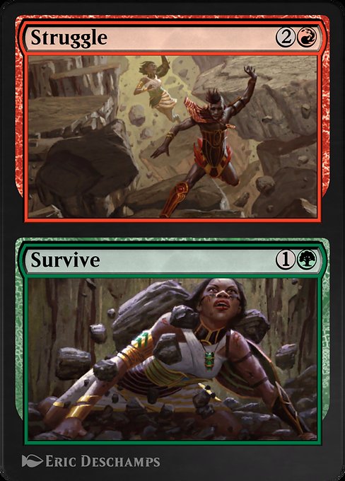 Struggle // Survive from Amonkhet Remastered