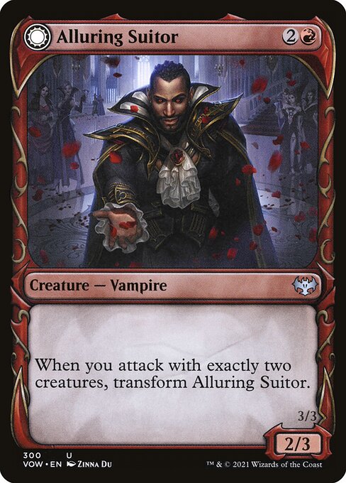 Alluring Suitor // Deadly Dancer from Innistrad: Crimson Vow