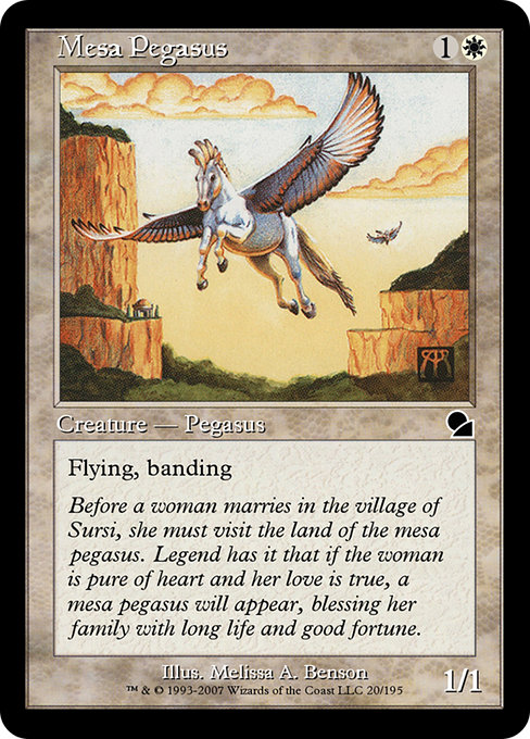 Mesa Pegasus from Masters Edition