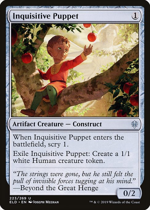 Inquisitive Puppet highlighted card art