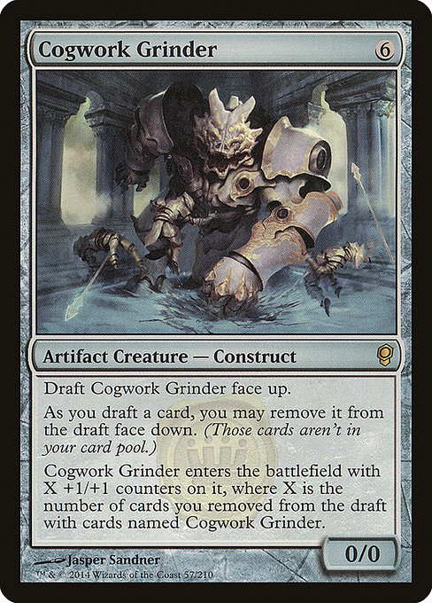 Cogwork Grinder highlighted card art