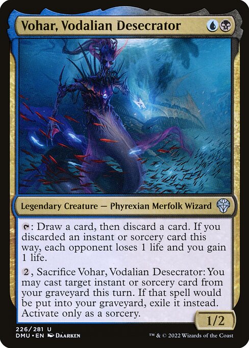Vohar, Vodalian Desecrator from Dominaria United
