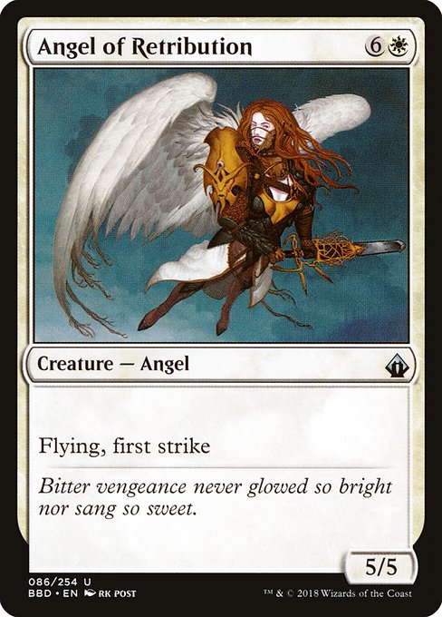 Angel of Retribution highlighted card art