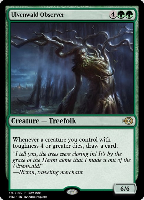 Ulvenwald Observer highlighted card art