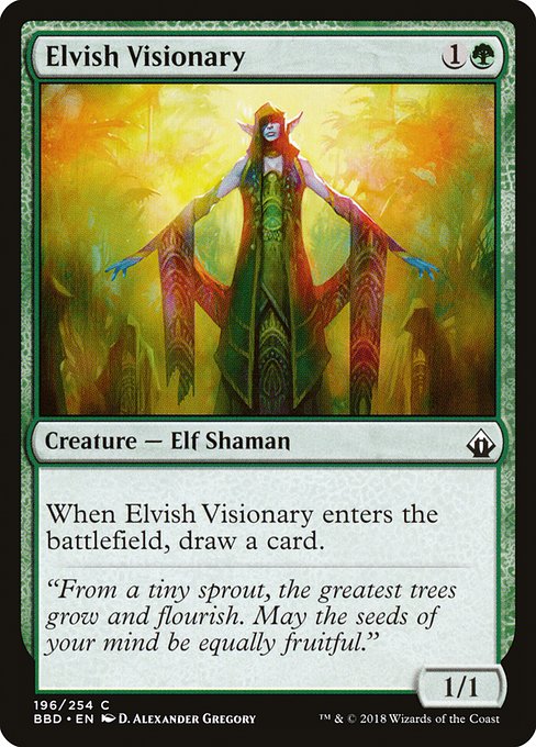 Elvish Visionary from Battlebond