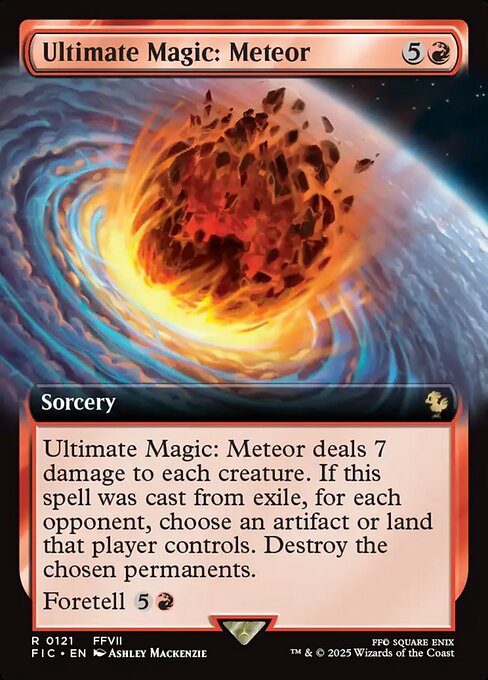 Ultimate Magic: Meteor highlighted card art