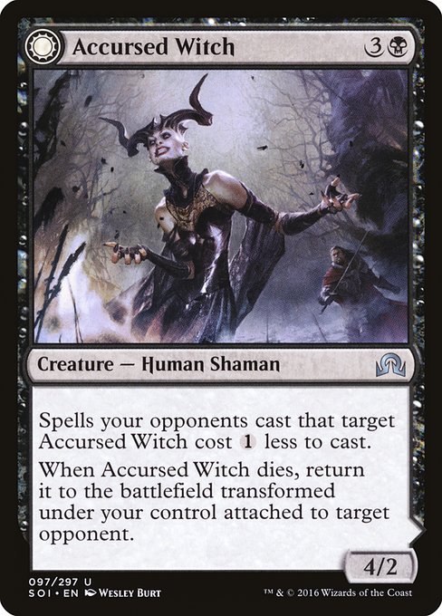 Accursed Witch // Infectious Curse from Shadows over Innistrad