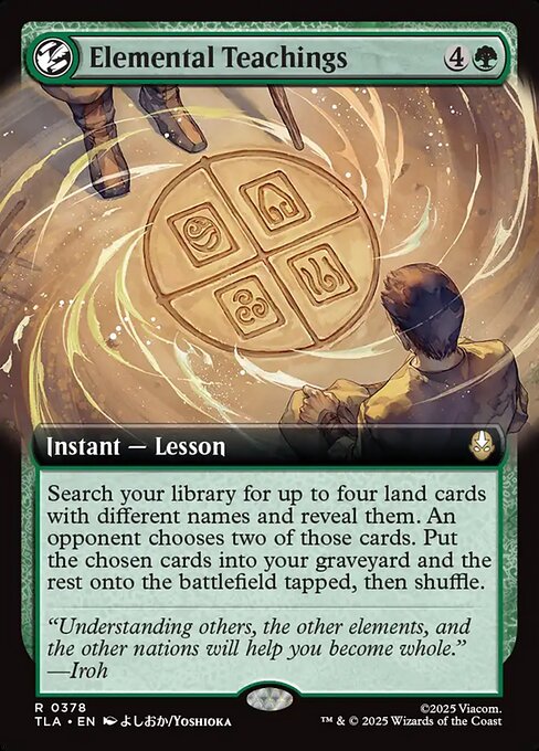 Elemental Teachings from Avatar: The Last Airbender