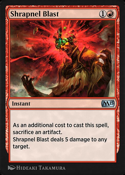 Shrapnel Blast highlighted card art