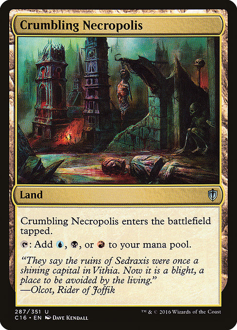 Crumbling Necropolis from Commander 2016