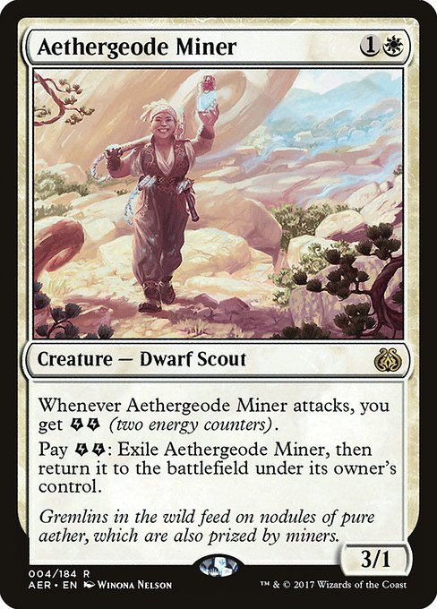 Aethergeode Miner from Aether Revolt