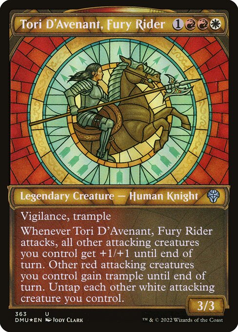 Tori D'Avenant, Fury Rider from Dominaria United