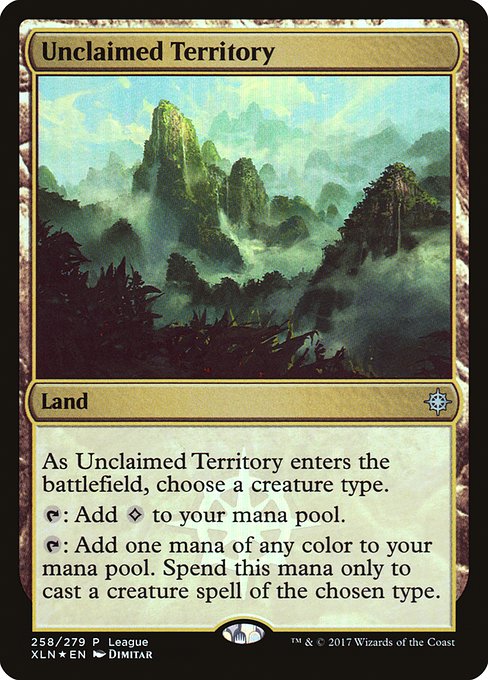 Unclaimed Territory from Ixalan Promos