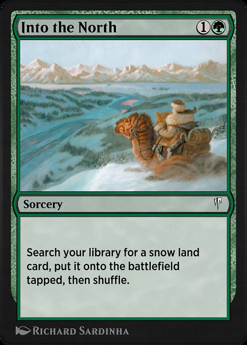 Into the North highlighted card art