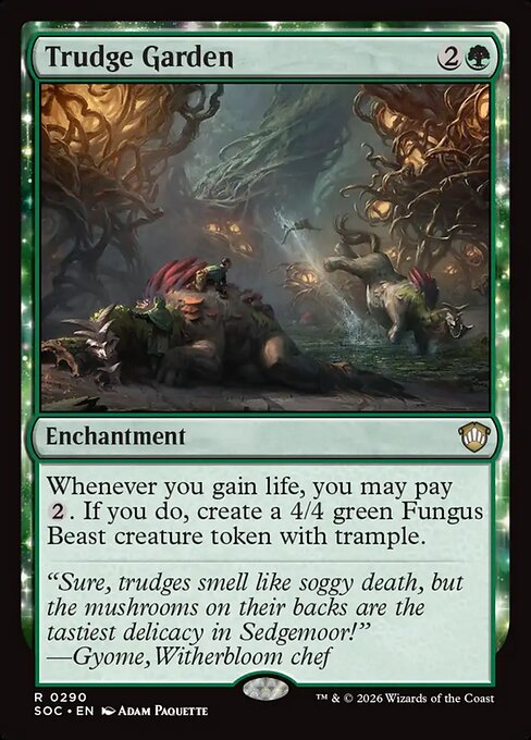 Trudge Garden from Secrets of Strixhaven Commander
