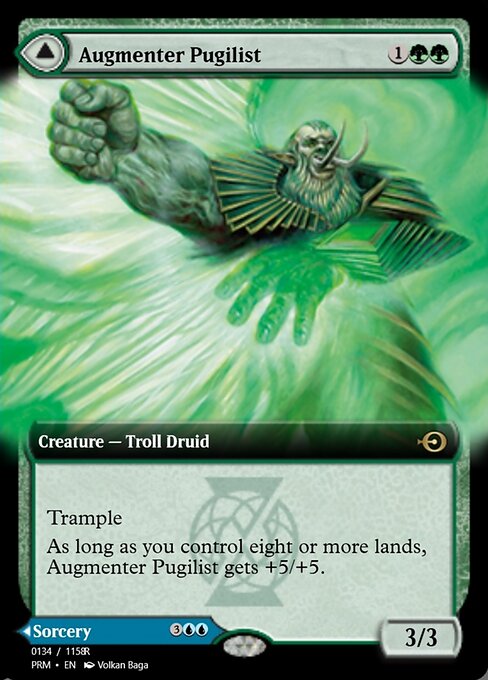 Augmenter Pugilist // Echoing Equation highlighted card art