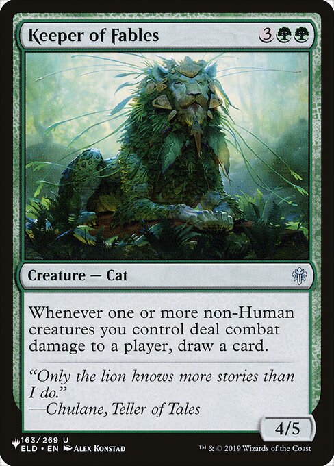 Keeper of Fables highlighted card art