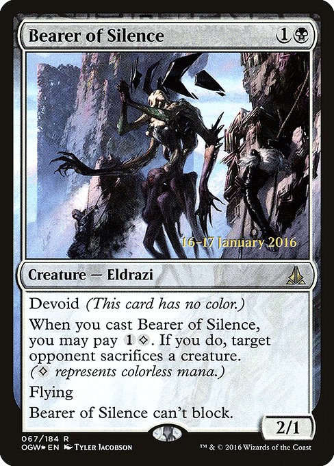 Bearer of Silence from Oath of the Gatewatch Promos