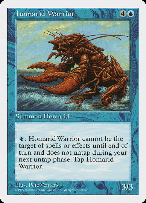 Homarid Warrior highlighted card art