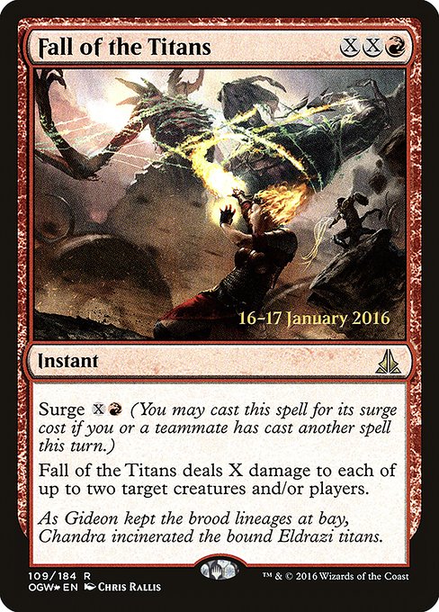 Fall of the Titans from Oath of the Gatewatch Promos