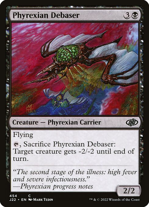Phyrexian Debaser from Jumpstart 2022