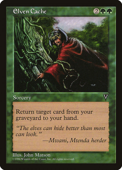 Elven Cache from Visions