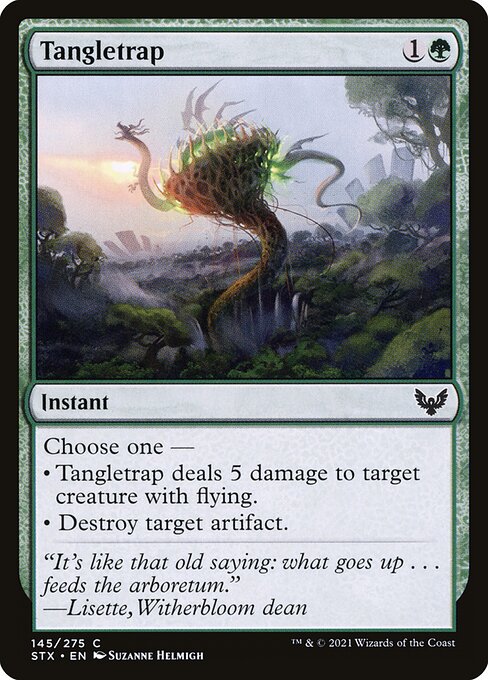 Tangletrap highlighted card art