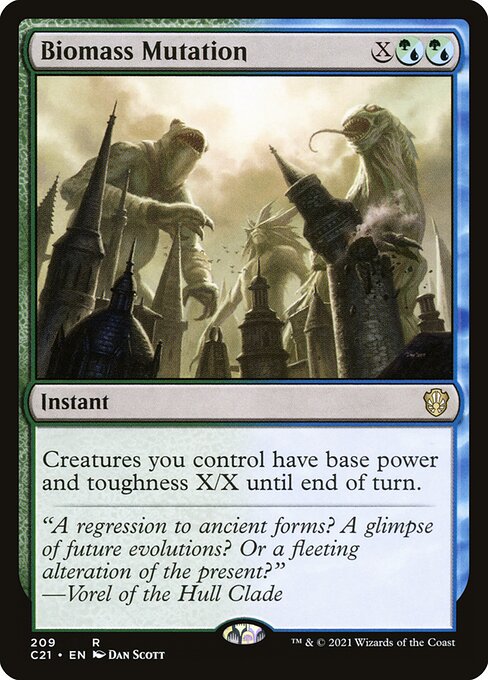 Biomass Mutation from Commander 2021