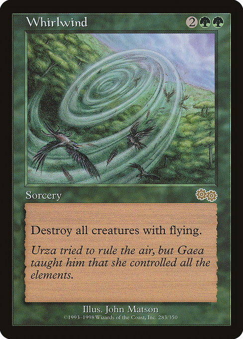 Whirlwind from Urza's Saga