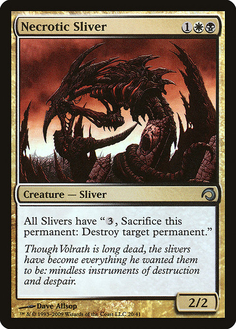 Necrotic Sliver from Premium Deck Series: Slivers