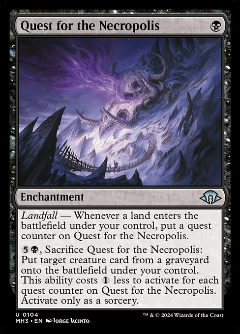 Quest for the Necropolis highlighted card art