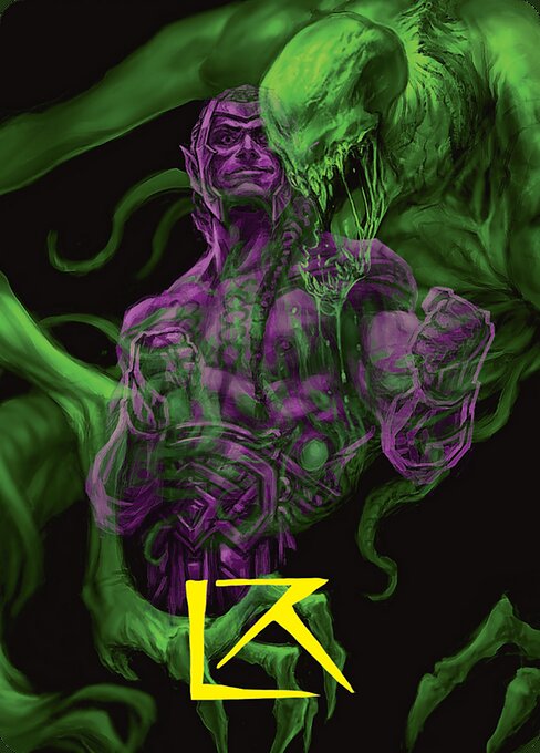 Tyvar, the Pummeler // Tyvar, the Pummeler from Duskmourn: House of Horror Art Series