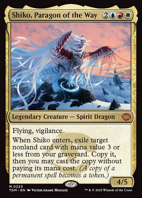 Shiko, Paragon of the Way from Tarkir: Dragonstorm