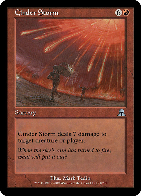 Cinder Storm from Masters Edition III