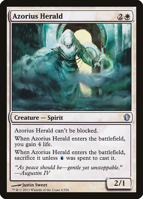 Azorius Herald from Commander 2013