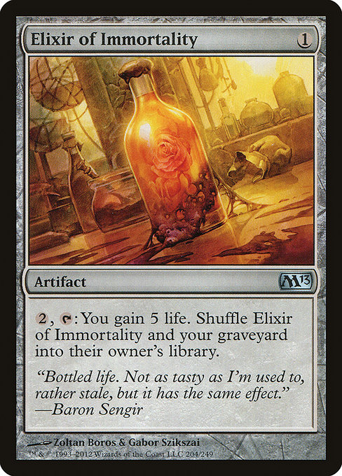 Elixir of Immortality from Magic 2013