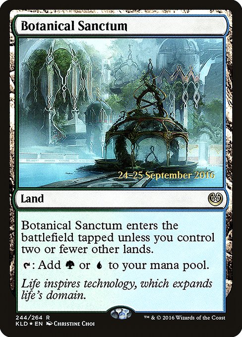 Botanical Sanctum from Kaladesh Promos