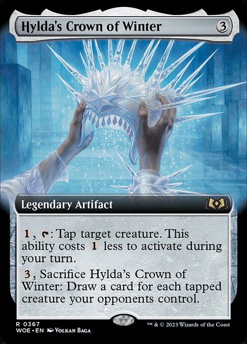 Hylda's Crown of Winter highlighted card art