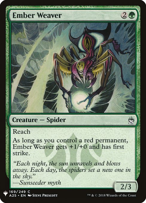 Ember Weaver highlighted card art