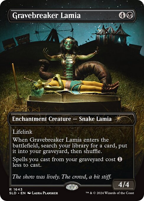 Gravebreaker Lamia highlighted card art
