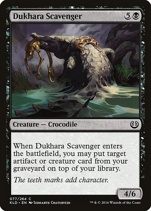Dukhara Scavenger from Kaladesh