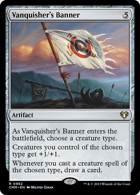 Vanquisher's Banner from Commander Masters