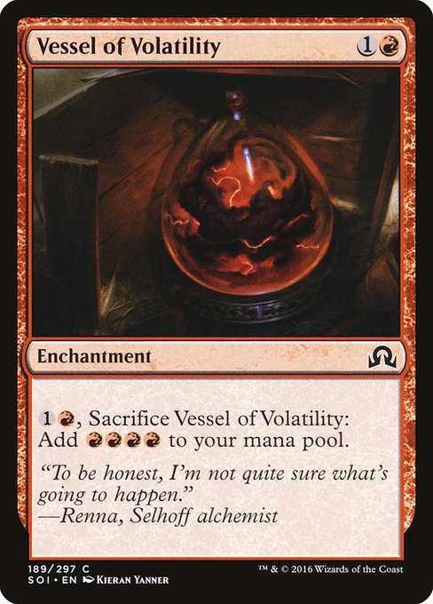 Vessel of Volatility from Shadows over Innistrad
