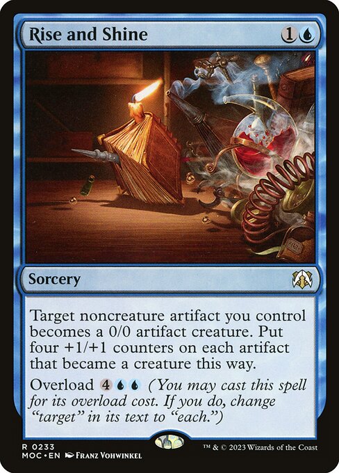 Rise and Shine highlighted card art