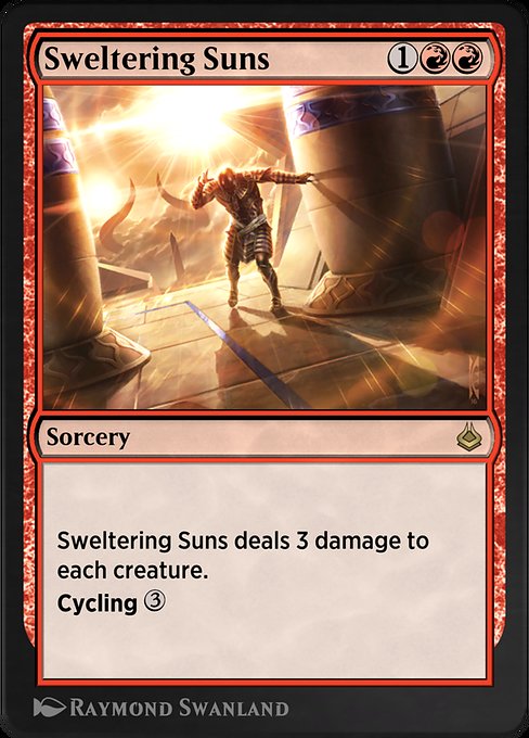 Sweltering Suns from Amonkhet Remastered
